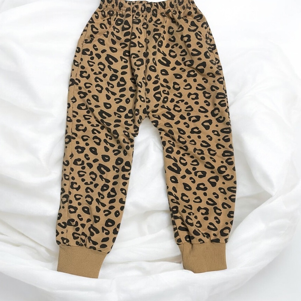 Amazon Kids Leopard Print Matching Set - Brown - Picture 3 of 12